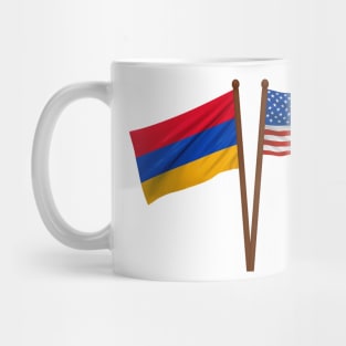 American Armenian Flag Mug